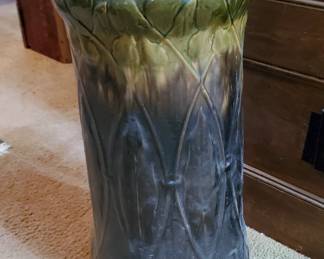 Majolica pottery umbrella/ cane holder