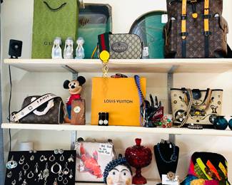 Brand new Gucci, and Louis Vuitton bags just in time for Christmas. Same client. . .this is just the beginning of his collection and it's amazing.