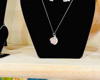 Vintage pottery and sterling