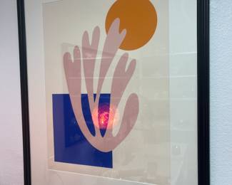 Matisse Print. Mid-century. Love.