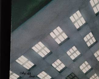 Superman Twentieth Century Giclee on Canvas