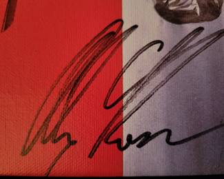 Captain America - Origins of Captain America LE on Canvas