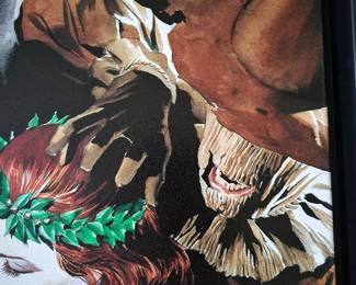 Joker's Reckoning Giclee on Canvas