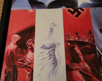 Captain America - Origins of Captain America LE on Canvas