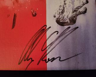 Captain America - Origins of Captain America LE on Canvas