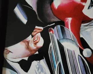 Joker's Reckoning Giclee on Canvas Penguin