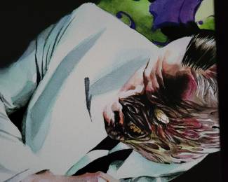 Joker's Reckoning Giclee on Canvas Two Face