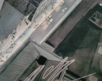 Superman Twentieth Century Giclee on Canvas