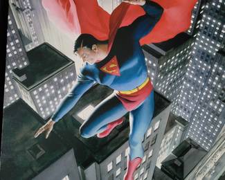 Superman Twentieth Century Giclee on Canvas