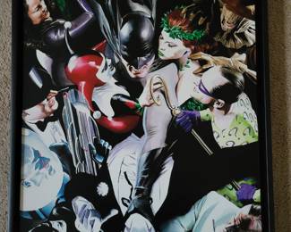 Joker's Reckoning Giclee on Canvas