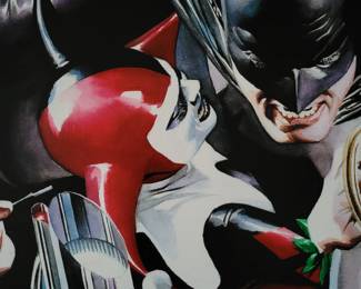 Joker's Reckoning Giclee on Canvas Harley Quinn