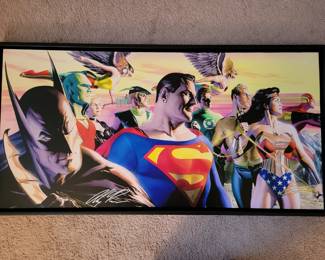 In the Light of Justice Giclee on Canvas