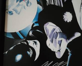 Joker's Reckoning Giclee on Canvas Catwoman/ Mr Freeze