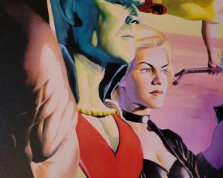 In the Light of Justice Giclee on Canvas