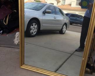 Large Framed Mirror 