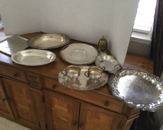 Sterling Silver Cream And Sugar Set And More