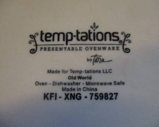 Temp-tations Ovenware