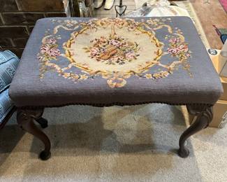 Needlepoint Stool