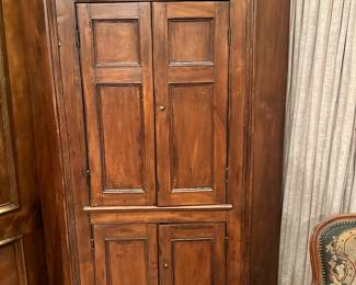 Antique Corner Cabinet
