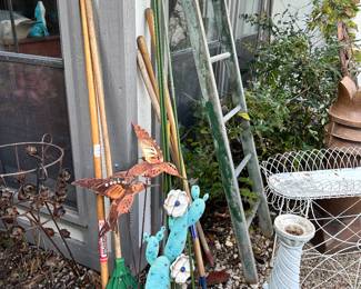 Tools, yard art