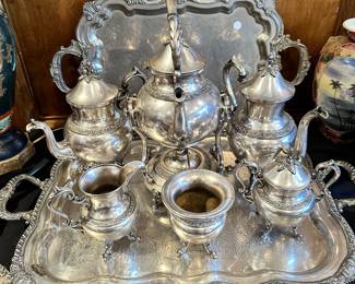 Silverplate Tea Set