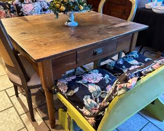 Antique Kitchen Table
