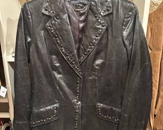 Pamela McCoy Leather Jacket