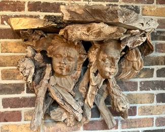 Wood Carved Mount