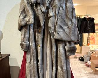 Muskrat Fur coat 