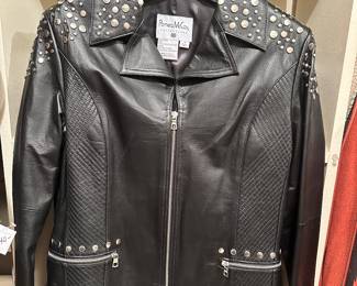 Pamela McCoy Leather Jacket