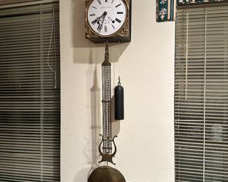 French Comtoise 19th Century Wall Clock