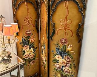 Painted Wood Divider
