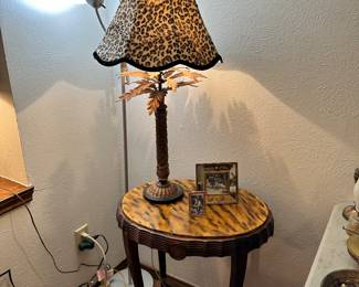 End Table, Lamp, Frames