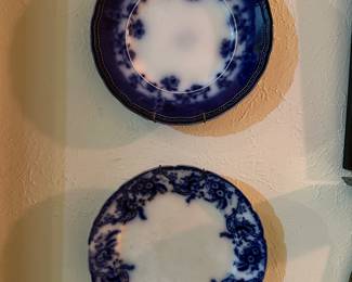 Blue and White Plates