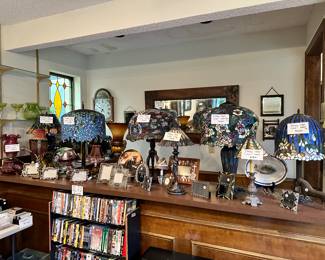 Tiffany Style Lamps, other Lamps, Frames
