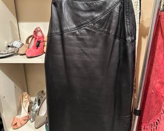 Leather Skirt