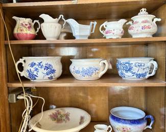 Washtub, Pitchers, Chamber Pots