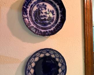 Blue and White Plates