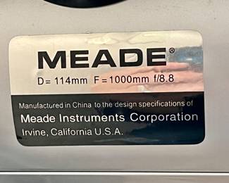 Meade Autostar Telescope