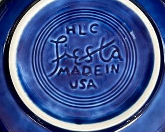 Cobalt Blue Fiestaware