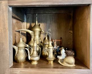 Brass collectibles acquired in United Arab Emirates