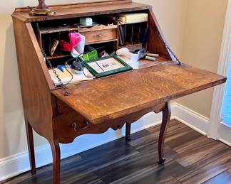 Antique Oak Secretary Desk