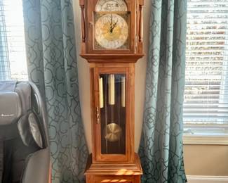 Handmade Grandfather Clock built by local woodworker - Needs a Tune-Up