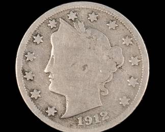 Lot 4: 1912-S U.S. "V" Nickel - Key Date