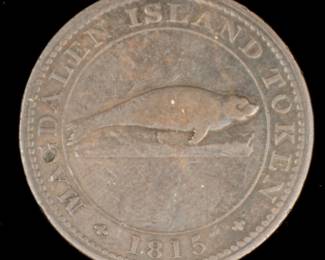 Lot 11: 1815 Canadian Magdalen Island Breton Token