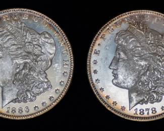 Lot 79: 1878 & 1886