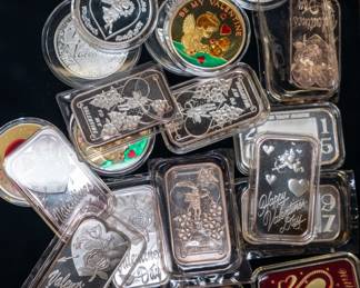 Lot 107: Twenty-Three .999 1ozt Silver Bars