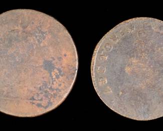 Lot 72: 1785 & 1787 U.S. Colonial Copper Cents