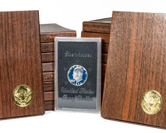 Lot 146: Twenty Mixed Silver Eisenhower Proof Dollars