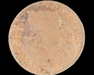 Lot 17: 1787 U.S. Colonial Connecticut Copper Cent